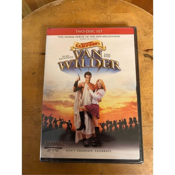 National Lampoons Van Wilder DVD Ryan Reynolds Tara Reid Movie Sealed Two Disc S - Picture 1 of 6